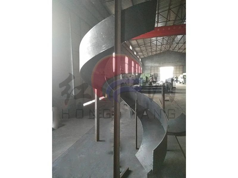 中心立柱式螺旋溜槽